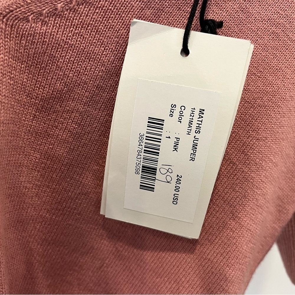 NWT ba&sh Mathis Jumper In Pink - Picture 6 of 8